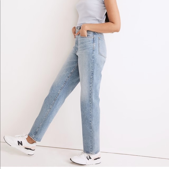 The Perfect Vintage Straight Jean in Seyland Wash - Picture 3 of 5